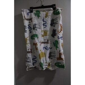 Pottery‎ Barn Kids Toddler Pillowcase Safari Animal Print Cotton